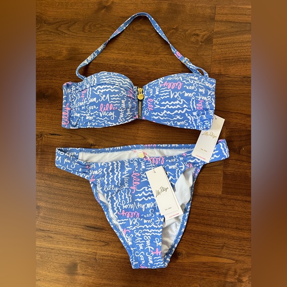 New Lilly Pulitzer 2-piece bikini set